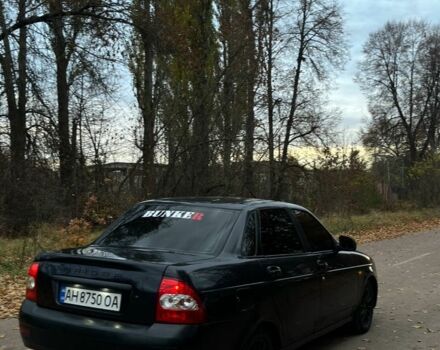 Чорний ВАЗ 2170 Priora, об'ємом двигуна 1.6 л та пробігом 219 тис. км за 2100 $, фото 1 на Automoto.ua