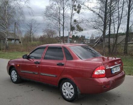 Красный ВАЗ 2170 Priora, объемом двигателя 1.6 л и пробегом 130 тыс. км за 2000 $, фото 3 на Automoto.ua