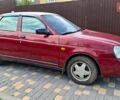 Красный ВАЗ 2170 Priora, объемом двигателя 1.6 л и пробегом 168 тыс. км за 2400 $, фото 1 на Automoto.ua
