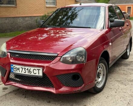 Червоний ВАЗ 2170 Priora, об'ємом двигуна 1.6 л та пробігом 127 тис. км за 2300 $, фото 3 на Automoto.ua
