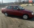 Красный ВАЗ 2170 Priora, объемом двигателя 1.6 л и пробегом 186 тыс. км за 2600 $, фото 2 на Automoto.ua
