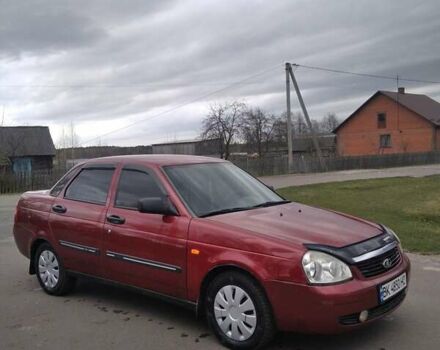 Красный ВАЗ 2170 Priora, объемом двигателя 1.6 л и пробегом 130 тыс. км за 2000 $, фото 1 на Automoto.ua
