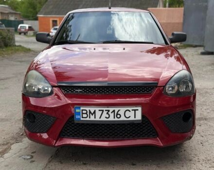 Червоний ВАЗ 2170 Priora, об'ємом двигуна 1.6 л та пробігом 127 тис. км за 2300 $, фото 2 на Automoto.ua