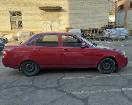 Червоний ВАЗ 2170 Priora, об'ємом двигуна 1.6 л та пробігом 342 тис. км за 1400 $, фото 2 на Automoto.ua