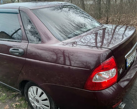 Красный ВАЗ 2170 Priora, объемом двигателя 1.6 л и пробегом 237 тыс. км за 2600 $, фото 7 на Automoto.ua