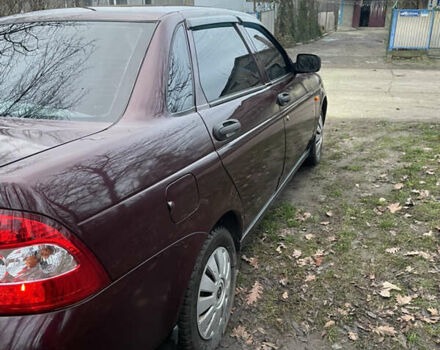 Красный ВАЗ 2170 Priora, объемом двигателя 1.6 л и пробегом 237 тыс. км за 2600 $, фото 6 на Automoto.ua