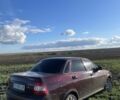 Красный ВАЗ 2170 Priora, объемом двигателя 1.6 л и пробегом 202 тыс. км за 1600 $, фото 3 на Automoto.ua