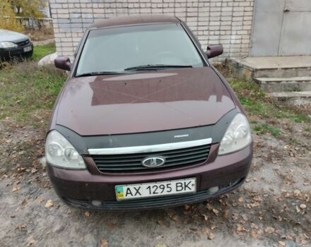 Красный ВАЗ 2170 Priora, объемом двигателя 1.6 л и пробегом 172 тыс. км за 1549 $, фото 1 на Automoto.ua