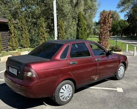 Красный ВАЗ 2170 Priora, объемом двигателя 1.6 л и пробегом 146 тыс. км за 1850 $, фото 3 на Automoto.ua