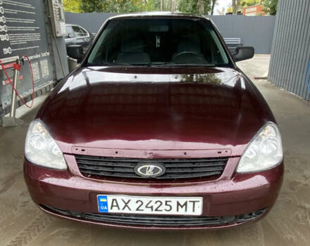 Красный ВАЗ 2170 Priora, объемом двигателя 1.6 л и пробегом 185 тыс. км за 2050 $, фото 7 на Automoto.ua