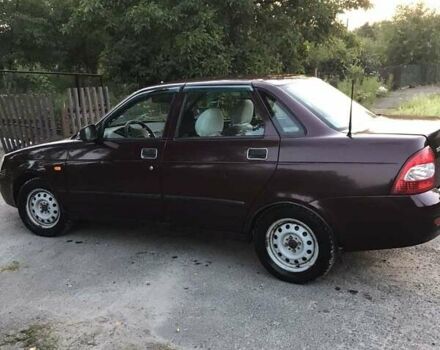 Красный ВАЗ 2170 Priora, объемом двигателя 1.6 л и пробегом 238 тыс. км за 1450 $, фото 3 на Automoto.ua