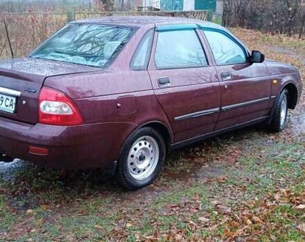 Красный ВАЗ 2170 Priora, объемом двигателя 1.6 л и пробегом 238 тыс. км за 1799 $, фото 9 на Automoto.ua