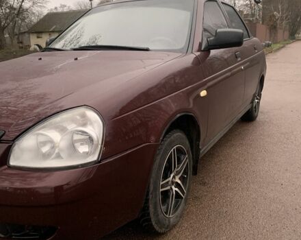 Красный ВАЗ 2170 Priora, объемом двигателя 1.6 л и пробегом 135 тыс. км за 3000 $, фото 4 на Automoto.ua