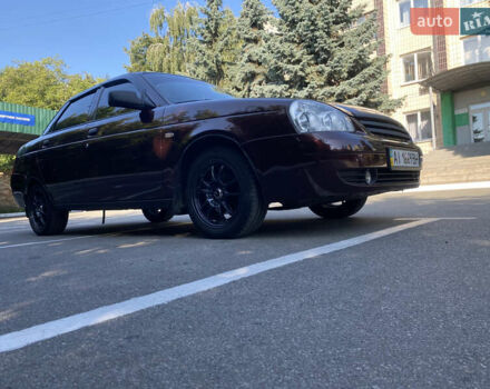 Красный ВАЗ 2170 Priora, объемом двигателя 1.6 л и пробегом 331 тыс. км за 4000 $, фото 8 на Automoto.ua