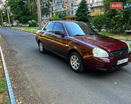 Красный ВАЗ 2170 Priora, объемом двигателя 1.6 л и пробегом 182 тыс. км за 2550 $, фото 7 на Automoto.ua