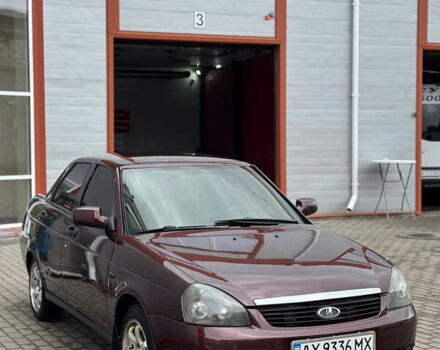 Красный ВАЗ 2170 Priora, объемом двигателя 1.6 л и пробегом 278 тыс. км за 2450 $, фото 3 на Automoto.ua