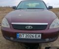Красный ВАЗ 2170 Priora, объемом двигателя 1.6 л и пробегом 232 тыс. км за 2111 $, фото 1 на Automoto.ua