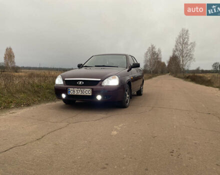 Красный ВАЗ 2170 Priora, объемом двигателя 1.6 л и пробегом 152 тыс. км за 3600 $, фото 3 на Automoto.ua