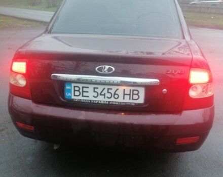 Красный ВАЗ 2170 Priora, объемом двигателя 1.6 л и пробегом 204 тыс. км за 1750 $, фото 5 на Automoto.ua