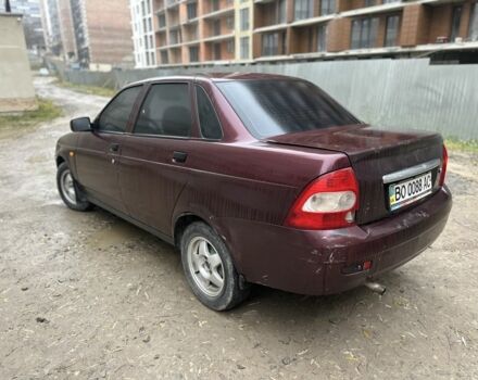 Красный ВАЗ 2170 Priora, объемом двигателя 1.6 л и пробегом 178 тыс. км за 1200 $, фото 2 на Automoto.ua