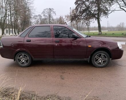 Красный ВАЗ 2170 Priora, объемом двигателя 1.6 л и пробегом 135 тыс. км за 3000 $, фото 3 на Automoto.ua
