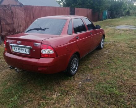 Червоний ВАЗ 2170 Priora, об'ємом двигуна 1.6 л та пробігом 162 тис. км за 2800 $, фото 5 на Automoto.ua