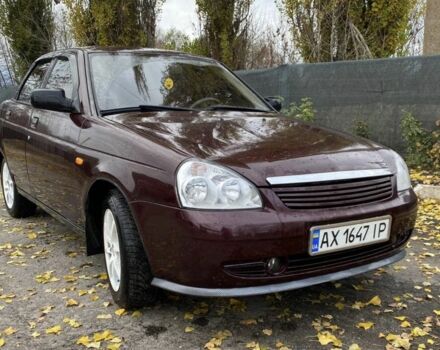 Красный ВАЗ 2170 Priora, объемом двигателя 1.6 л и пробегом 190 тыс. км за 2800 $, фото 1 на Automoto.ua