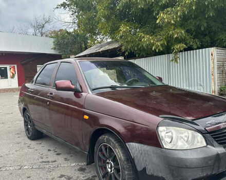 Червоний ВАЗ 2170 Priora, об'ємом двигуна 1.6 л та пробігом 230 тис. км за 1600 $, фото 8 на Automoto.ua