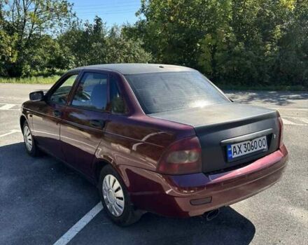 Красный ВАЗ 2170 Priora, объемом двигателя 1.6 л и пробегом 146 тыс. км за 1850 $, фото 8 на Automoto.ua