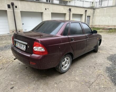 Красный ВАЗ 2170 Priora, объемом двигателя 1.6 л и пробегом 178 тыс. км за 1200 $, фото 1 на Automoto.ua