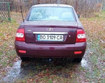 Красный ВАЗ 2170 Priora, объемом двигателя 1.6 л и пробегом 238 тыс. км за 1799 $, фото 7 на Automoto.ua