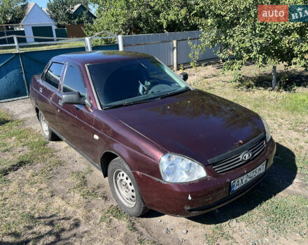 Червоний ВАЗ 2170 Priora, об'ємом двигуна 1.6 л та пробігом 180 тис. км за 1200 $, фото 1 на Automoto.ua