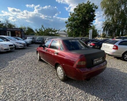 Красный ВАЗ 2170 Priora, объемом двигателя 1.6 л и пробегом 146 тыс. км за 2200 $, фото 2 на Automoto.ua