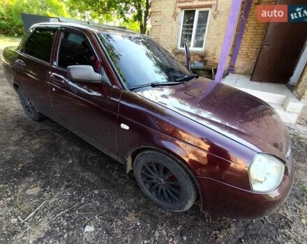 Красный ВАЗ 2170 Priora, объемом двигателя 1.6 л и пробегом 320 тыс. км за 2500 $, фото 10 на Automoto.ua