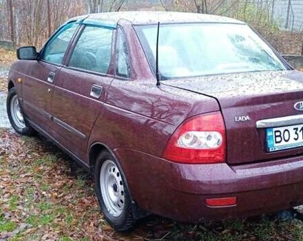 Красный ВАЗ 2170 Priora, объемом двигателя 1.6 л и пробегом 238 тыс. км за 1799 $, фото 5 на Automoto.ua