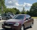 Красный ВАЗ 2170 Priora, объемом двигателя 1.6 л и пробегом 46 тыс. км за 3800 $, фото 1 на Automoto.ua