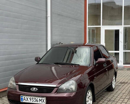 Красный ВАЗ 2170 Priora, объемом двигателя 1.6 л и пробегом 278 тыс. км за 2450 $, фото 1 на Automoto.ua