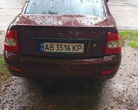 Красный ВАЗ 2170 Priora, объемом двигателя 1.6 л и пробегом 200 тыс. км за 1700 $, фото 3 на Automoto.ua