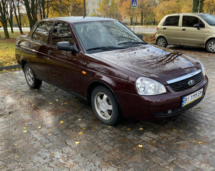 Красный ВАЗ 2170 Priora, объемом двигателя 1.6 л и пробегом 200 тыс. км за 2300 $, фото 2 на Automoto.ua