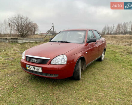 Червоний ВАЗ 2170 Priora, об'ємом двигуна 1.6 л та пробігом 182 тис. км за 2300 $, фото 1 на Automoto.ua