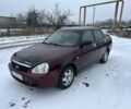 Красный ВАЗ 2170 Priora, объемом двигателя 1.6 л и пробегом 215 тыс. км за 1600 $, фото 1 на Automoto.ua