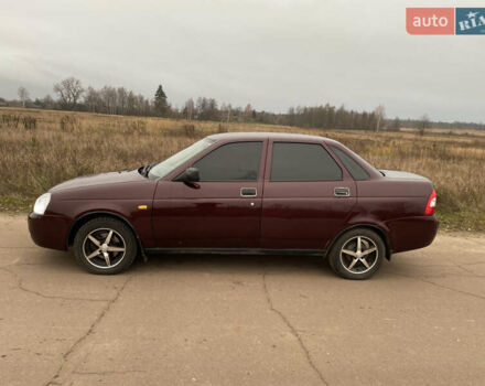 Красный ВАЗ 2170 Priora, объемом двигателя 1.6 л и пробегом 152 тыс. км за 3600 $, фото 4 на Automoto.ua