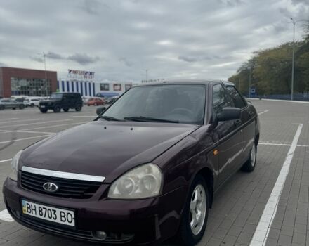 Красный ВАЗ 2170 Priora, объемом двигателя 1.6 л и пробегом 142 тыс. км за 2200 $, фото 2 на Automoto.ua