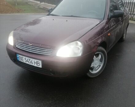 Красный ВАЗ 2170 Priora, объемом двигателя 1.6 л и пробегом 204 тыс. км за 1750 $, фото 2 на Automoto.ua