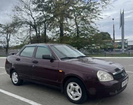 Красный ВАЗ 2170 Priora, объемом двигателя 1.6 л и пробегом 142 тыс. км за 2200 $, фото 1 на Automoto.ua