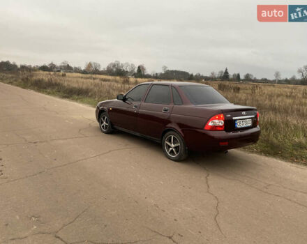 Красный ВАЗ 2170 Priora, объемом двигателя 1.6 л и пробегом 152 тыс. км за 3600 $, фото 6 на Automoto.ua