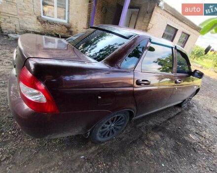 Красный ВАЗ 2170 Priora, объемом двигателя 1.6 л и пробегом 320 тыс. км за 2500 $, фото 8 на Automoto.ua