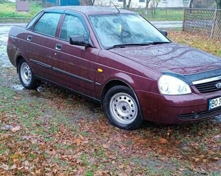 Красный ВАЗ 2170 Priora, объемом двигателя 1.6 л и пробегом 238 тыс. км за 1799 $, фото 3 на Automoto.ua