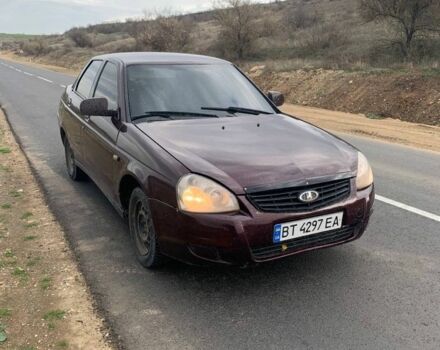Красный ВАЗ 2170 Priora, объемом двигателя 1.6 л и пробегом 3 тыс. км за 1776 $, фото 1 на Automoto.ua
