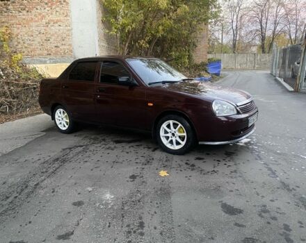 Красный ВАЗ 2170 Priora, объемом двигателя 1.6 л и пробегом 190 тыс. км за 3000 $, фото 3 на Automoto.ua